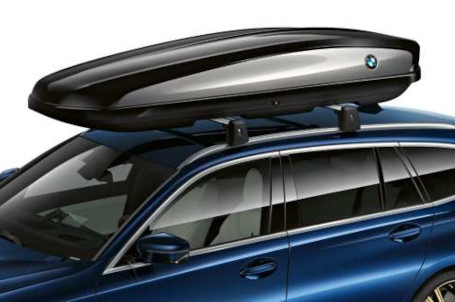 BMW střešní box 520 černá/stříbrná Titanium.