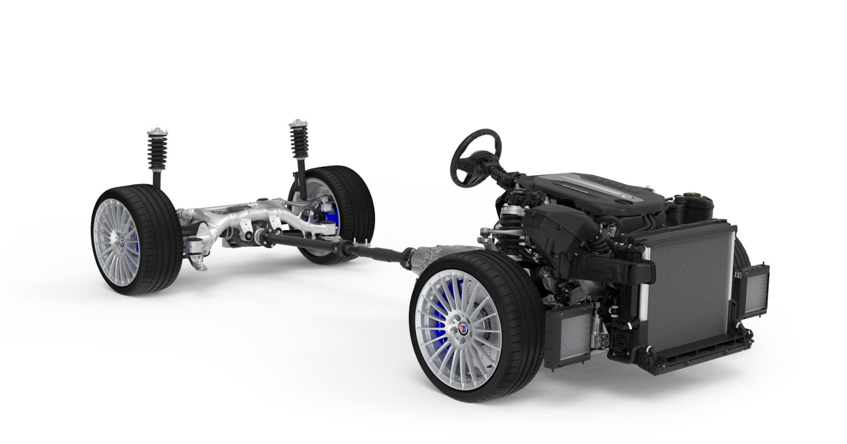 BMW ALPINA D5 S KONSTRUKCE