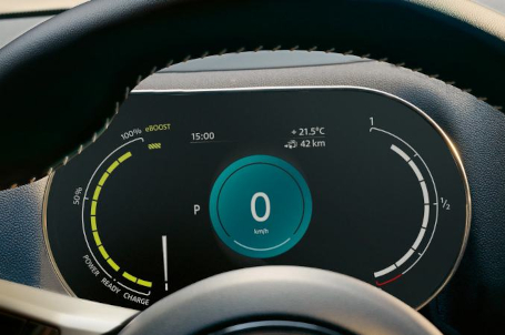 MINI COUNTRYMAN PLUG-IN HYBRID - MULTIFUNKČNÍ PŘÍSTROJOVÝ PANEL. MINI COUNTRYMAN PLUG-IN HYBRID - MULTIFUNKČNÍ PŘÍSTROJOVÝ PANEL.