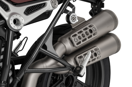 BMW R NINET SCRAMBLER - Zdvihnutý výfukový systém BMW R NINET SCRAMBLER - Zdvihnutý výfukový systém