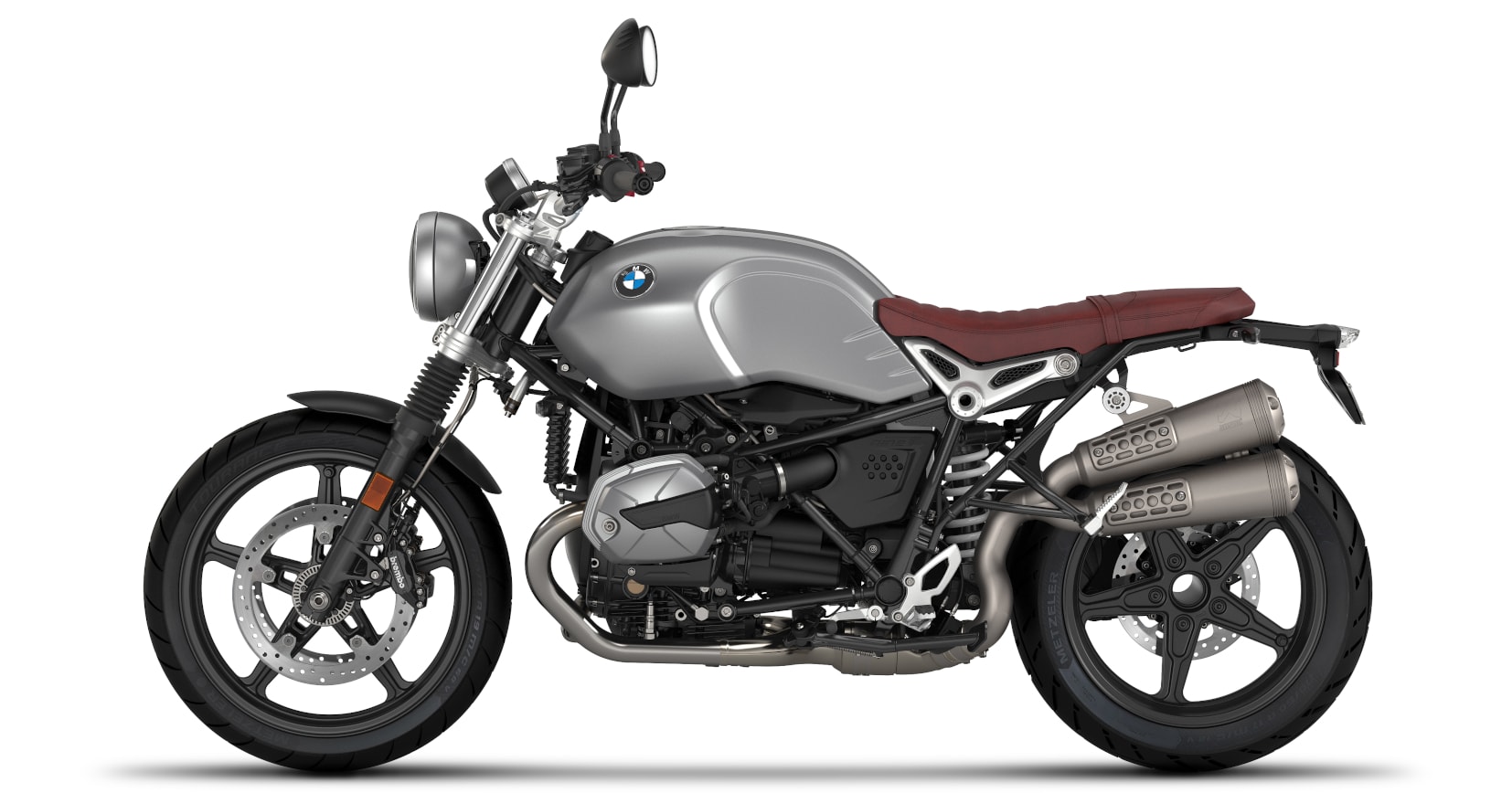 BMW R NINET SCRAMBLER - Šedá metalíza Granit BMW R NINET SCRAMBLER - Šedá metalíza Granit