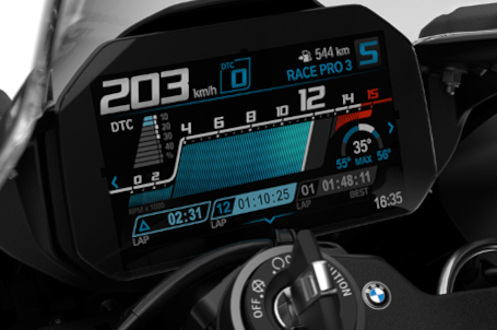 BMW S 1000 RR - M GPS Laptrigger a Datalogger orientovaný na výkon 