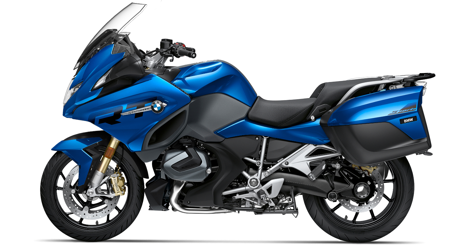 BMW R 1250 RT - Boční pohled BMW R 1250 RT - Boční pohled