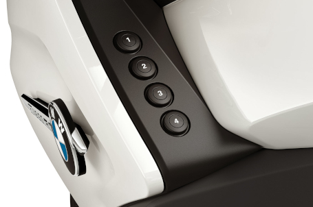 BMW R 1250 RT - Snadné ovládání s tlačítky Oblíbených 
