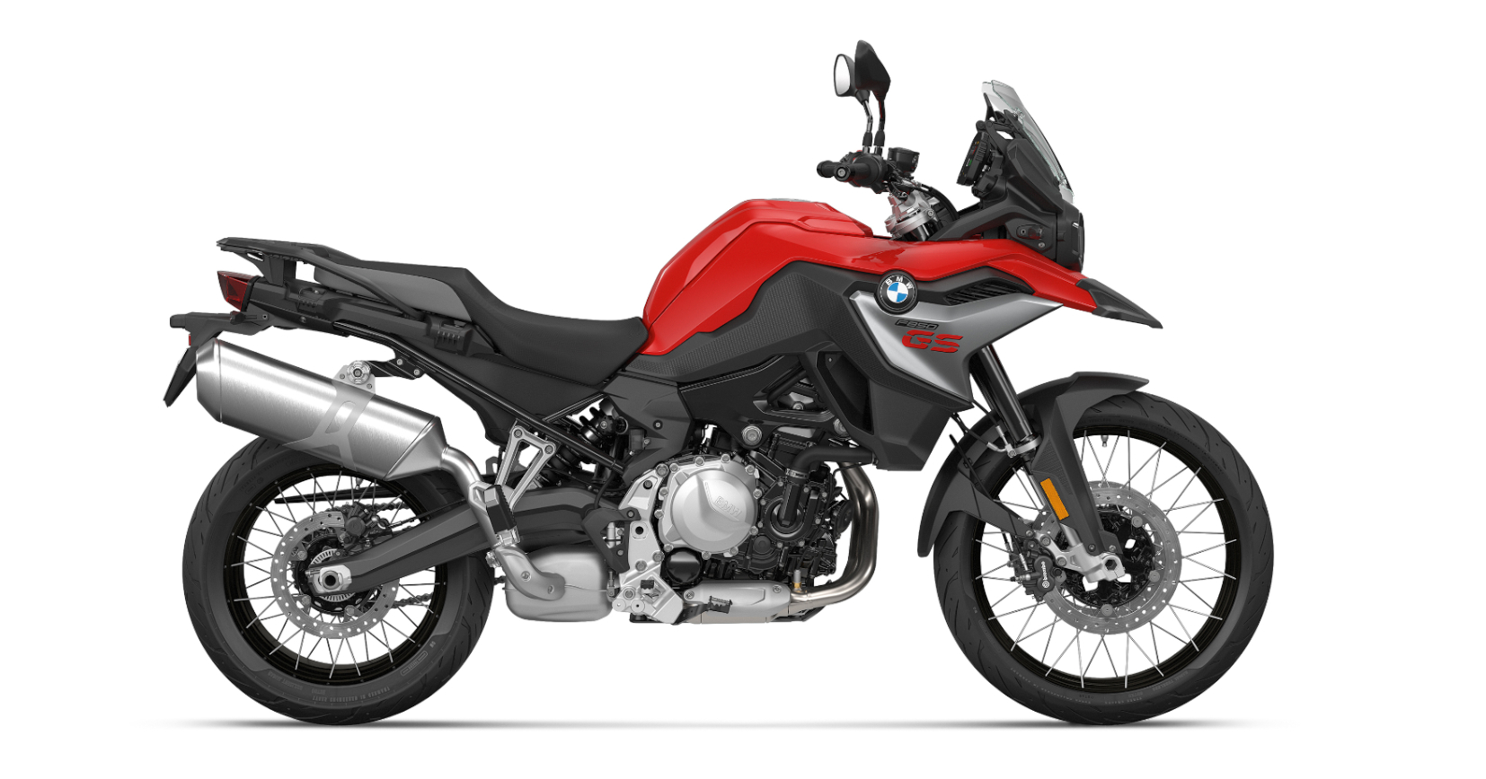 BMW F 850 GS - Boční pohled BMW F 850 GS - Boční pohled