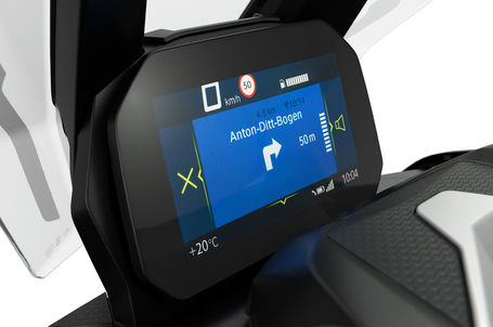 BMW C 400 X - Konektivita BMW Motorrad s multifunkčním ovladačem BMW C 400 X - Konektivita BMW Motorrad s multifunkčním ovladačem