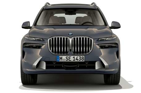 BMW X7 - Design přední části