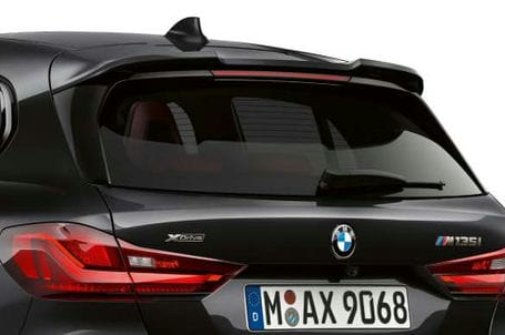 BMW M135i xDrive - M zadní spoiler. BMW M135i xDrive - M zadní spoiler.