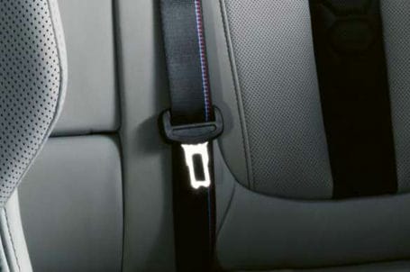 BMW X5 M - M bezpečnostní pásy. 
