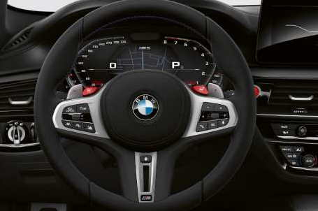 BMW M5 - M kožený volant. BMW M5 - M kožený volant.