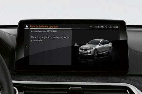 BMW řady 6 GT - Remote Software Upgrade. 