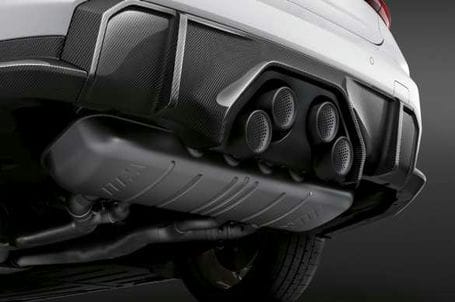 BMW M3 Performance parts - M Performance titanový tlumič výfuku. 