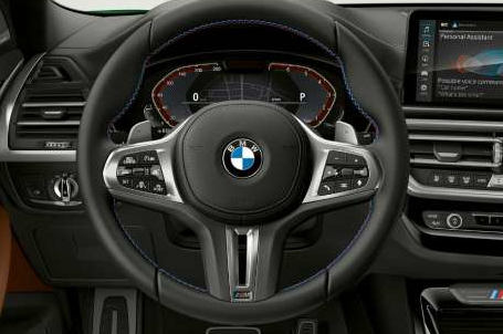 BMW X3 M40i a X3 M40d - M kožený volant. 
