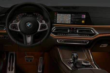 BMW X6 - Nepřímé osvětlení. 