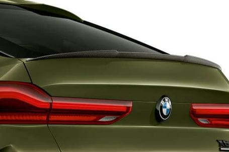 BMW X6 M Competition - M karbonový zadní spoiler. 