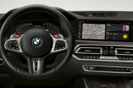 BMW X6 M - BMW Live Cockpit Professional. 
