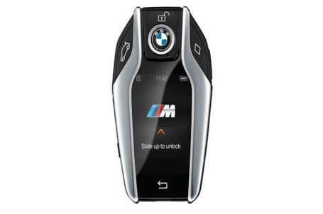 BMW X6 M - BMW Klíč s displejem logem M. 