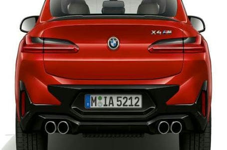 BMW X4 M - Design zadní části. 