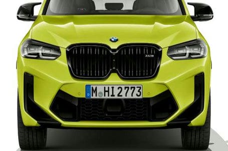 BMW X4 M Competition - Design přední části. 