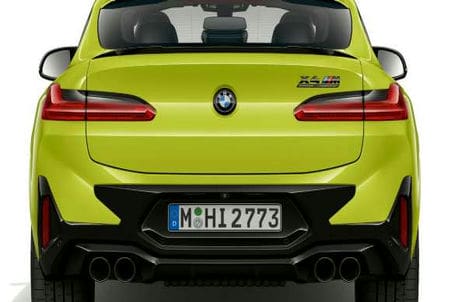 BMW X4 M Competition - Design zadní části. 