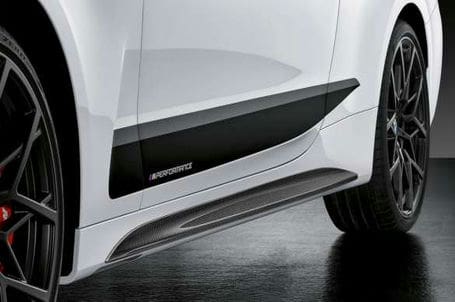 BMW řady 4 Cabrio Performance Parts - M Performance karbonové nástavce prahů. 