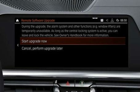 BMW řady 4 Coupé - Remote Software Upgrade. BMW řady 4 Coupé - Remote Software Upgrade.
