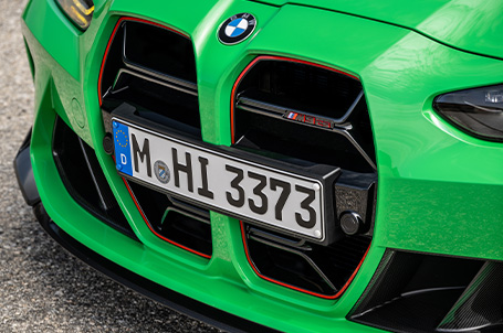 Bezrámová BMW maska