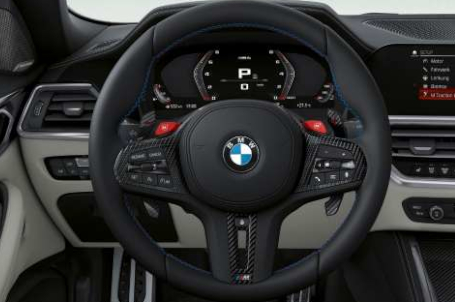 BMW M4 Cabrio - M karbonový volant. BMW M4 Cabrio - M karbonový volant.