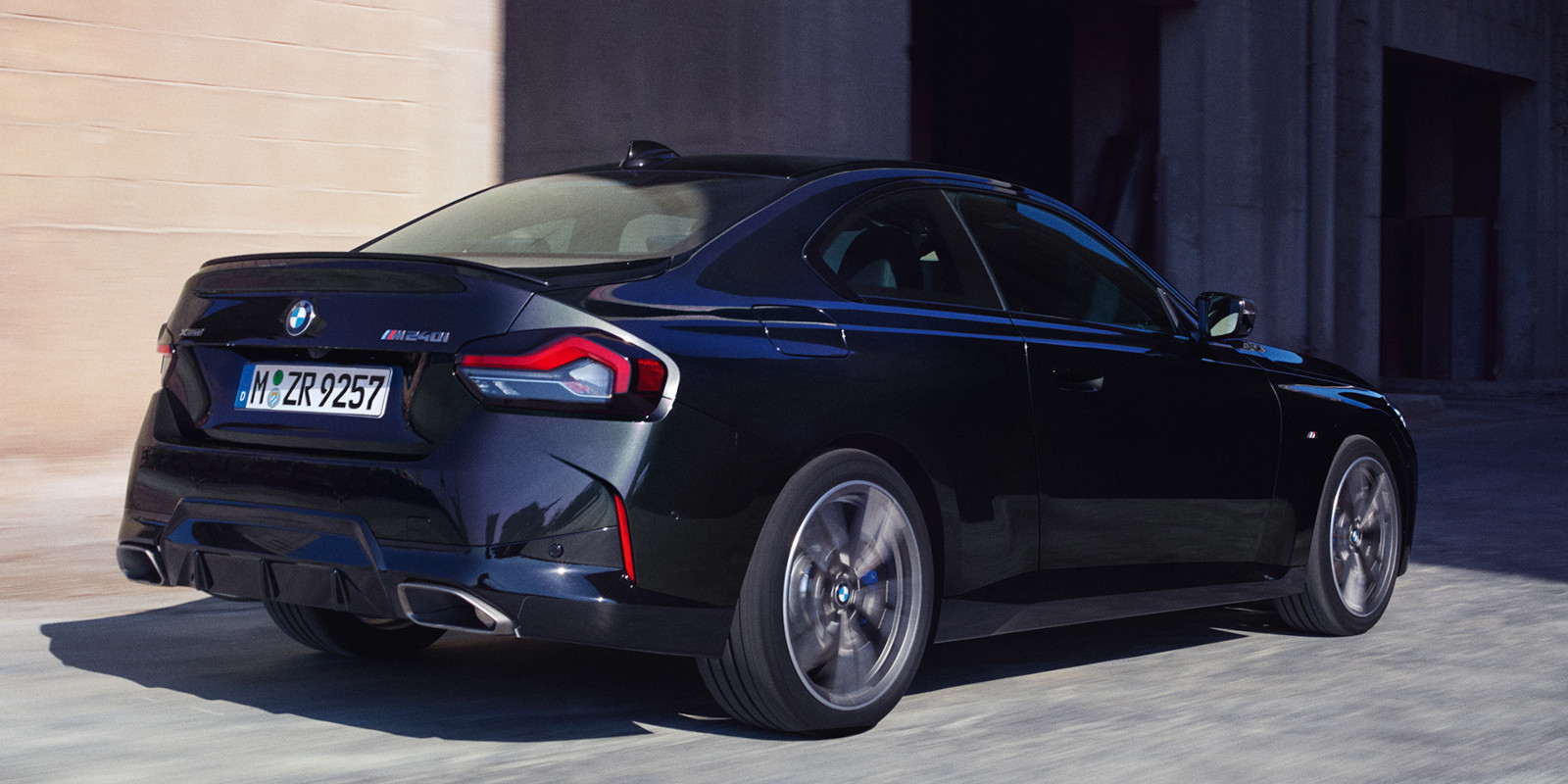BMW M240i Coupé - zadní část BMW M240i Coupé - zadní část