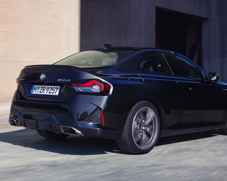 BMW M240i Coupé - zadní část BMW M240i Coupé - zadní část