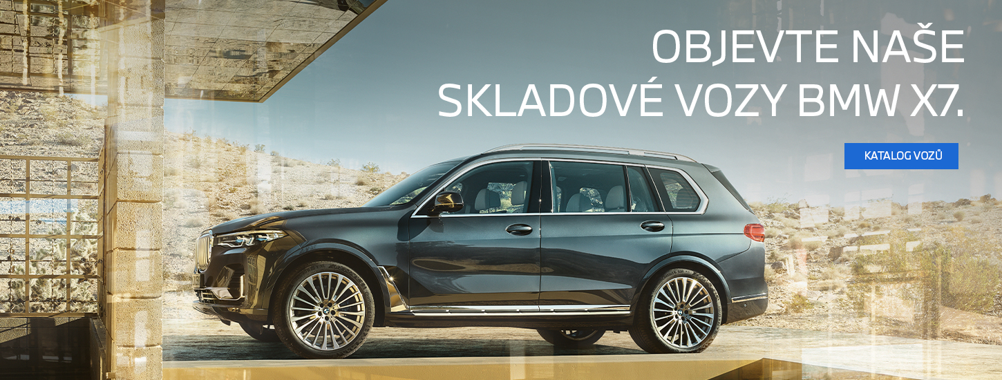 Skladové vozy BMW X7