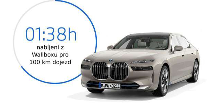 BMW i7 | Domácí nabíjení pro 100 km jízdy.