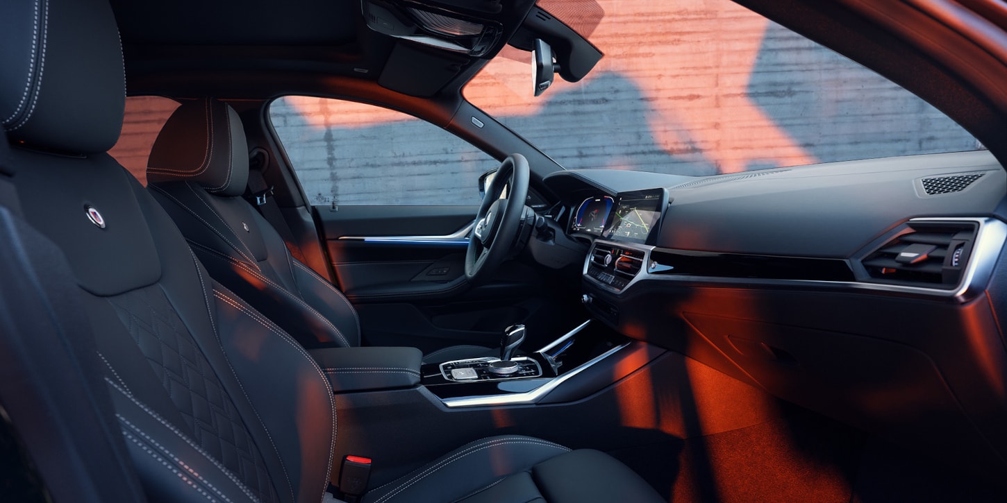 BMW ALPINA D4 S GRAN COUPÉ INTERIÉR - PŘEDNÍ SEDAČKY BMW ALPINA D4 S GRAN COUPÉ INTERIÉR