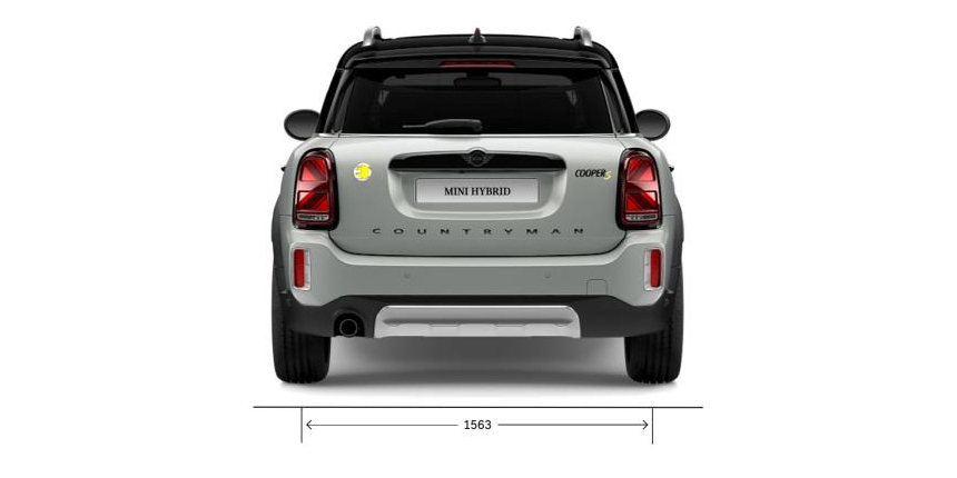 MINI Cooper SE Countryman ALL4 rozměry