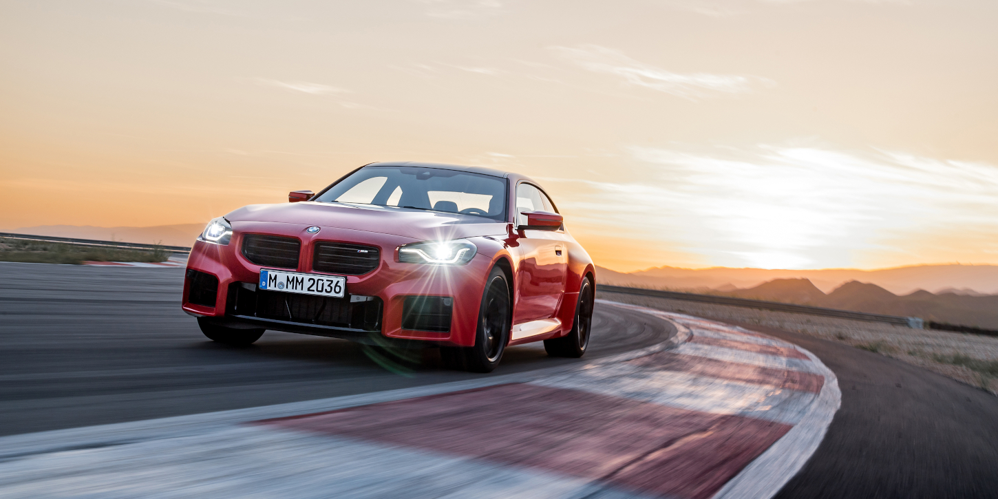 BMW M2 Coupé v pohybu BMW M2 Coupé v pohybu