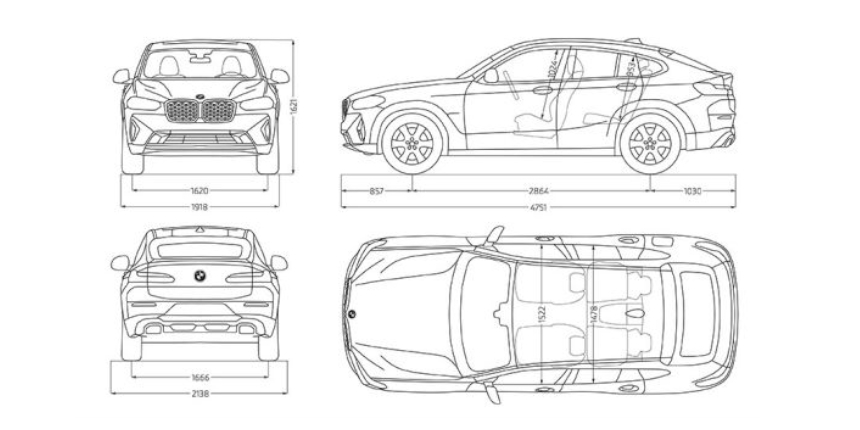 BMW X4 Technické údaje