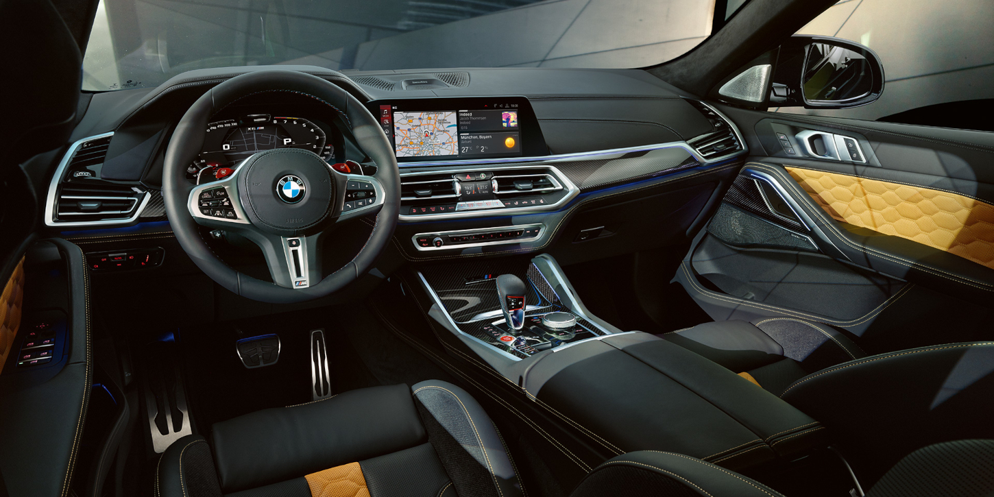 BMW X6 M Competition interiér