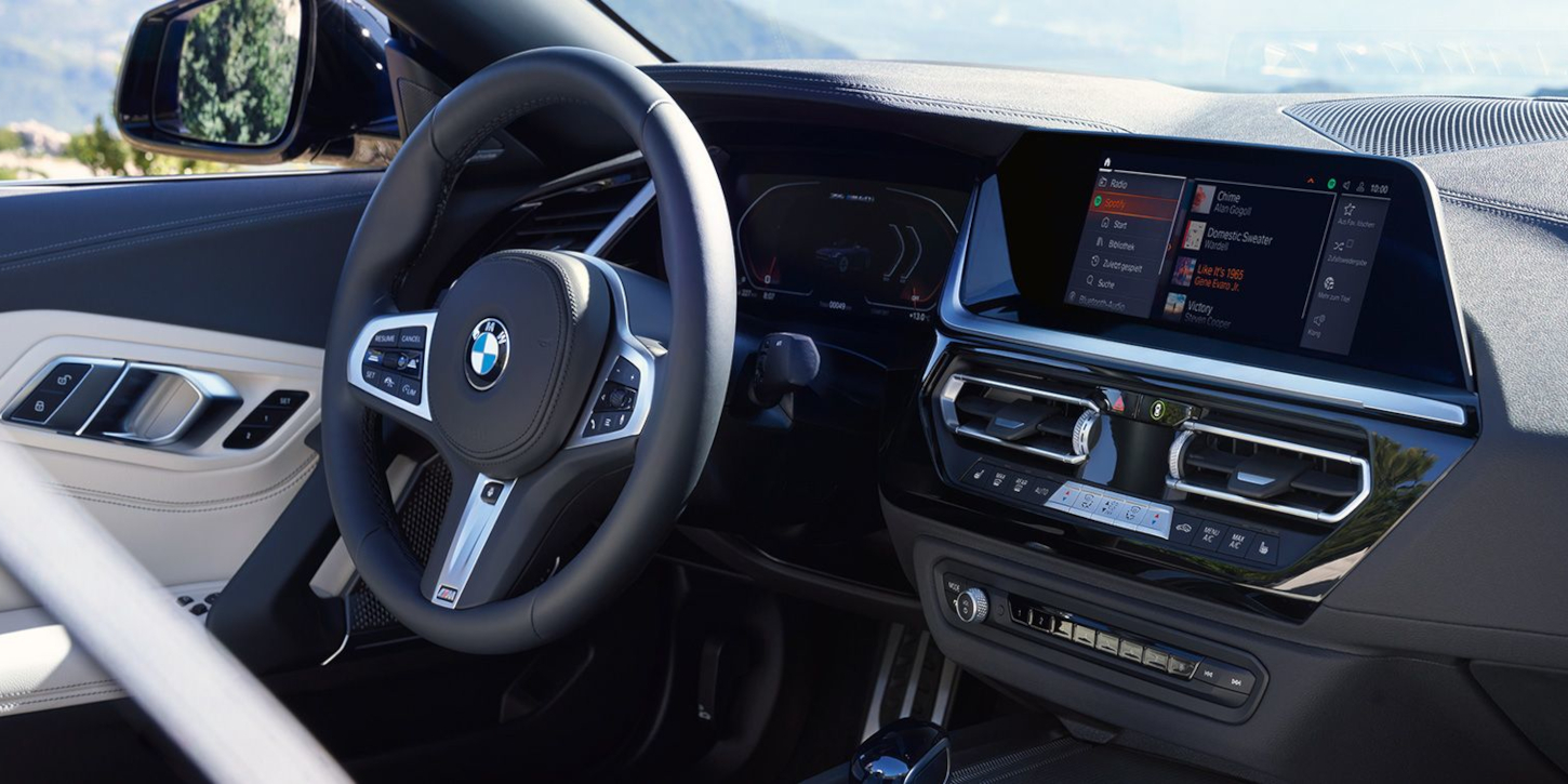 BMW Z4 M40i interiér BMW Z4 M40i interiér