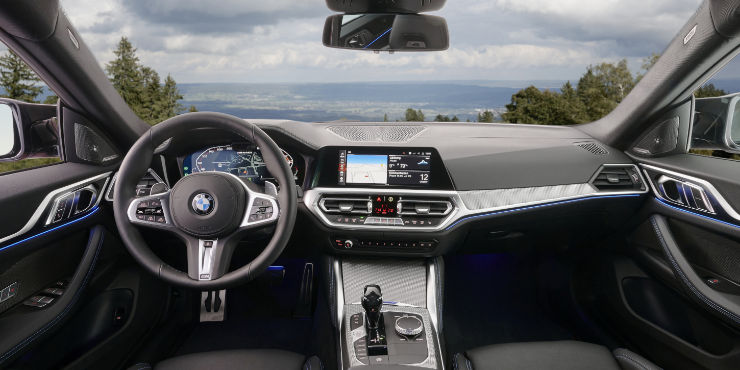 BMW řady 4 Gran Coupé interiér