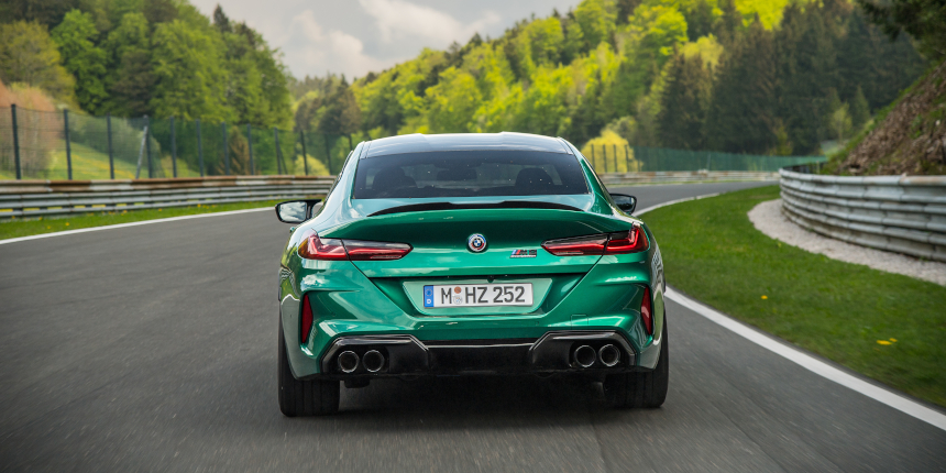 BMW M8 Competition Gran Coupé zezadu BMW M8 Competition Gran Coupé zezadu