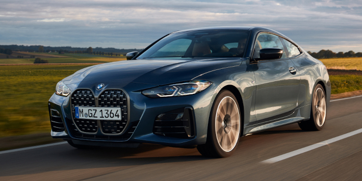 BMW řady 4 Coupé zepředu BMW řady 4 Coupé zepředu
