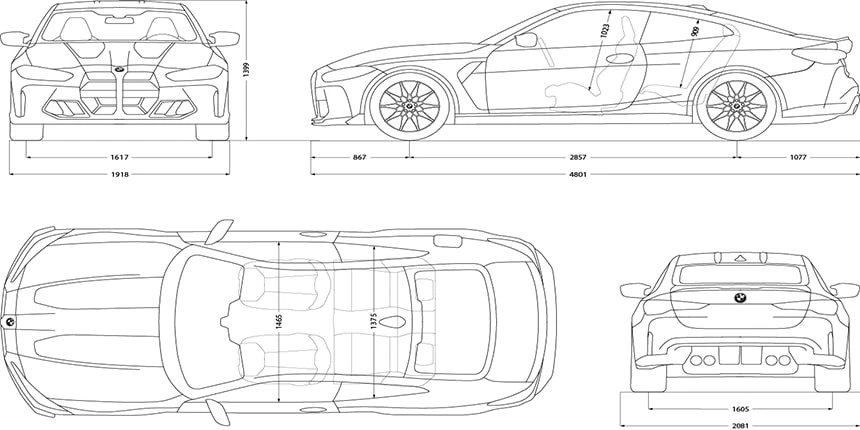 Nové BMW M4 CS