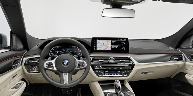 BMW ŘADY 6 GT Design interiéru