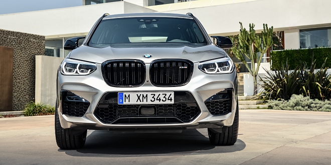 BMW X3 M zepředu BMW X3 M zepředu