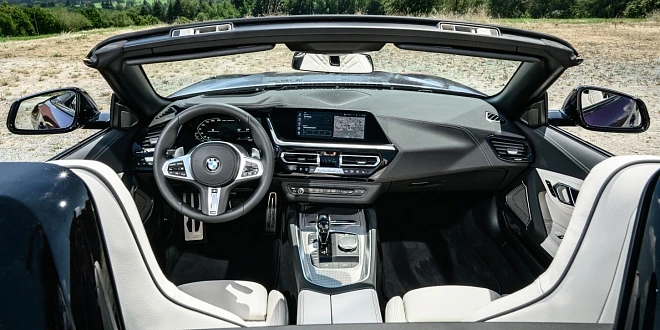 BMW Z4 interiér