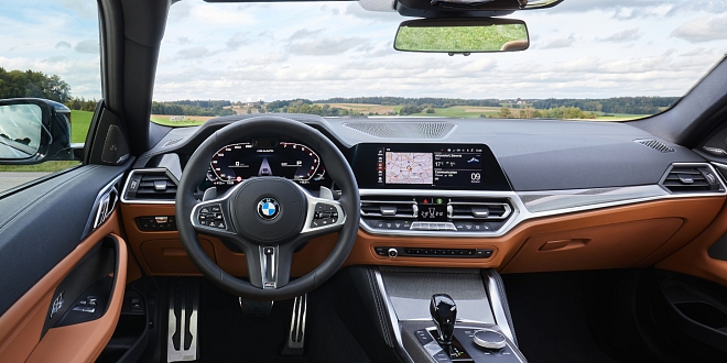 BMW řady 4 Coupé interiér
