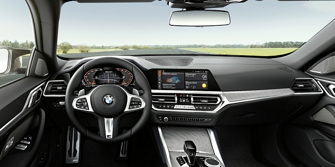 BMW M440i xDrive Gran Coupé interiér BMW M440i xDrive Gran Coupé interiér