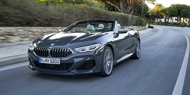 BMW řady 8 Cabrio zepředu BMW řady 8 Cabrio zepředu