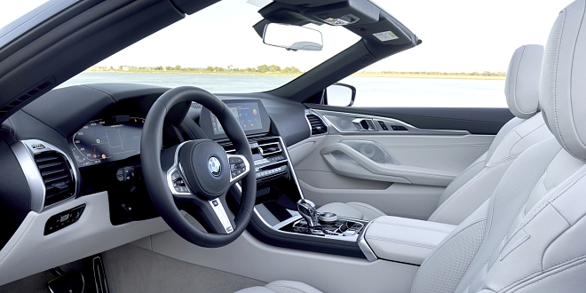 BMW řady 8 Cabrio interiér