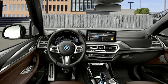BMW iX3 interiér